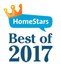 HomeStars Best of 2017 Winner